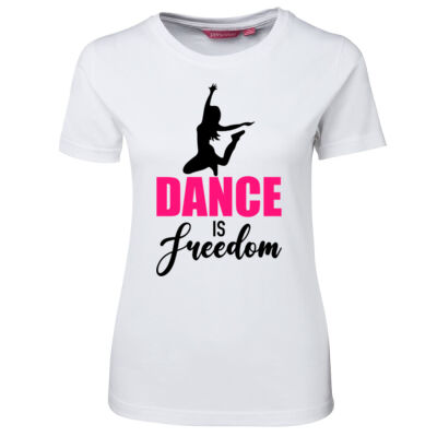 Dance Is Freedom - Ladies Tee - On Special! Thumbnail